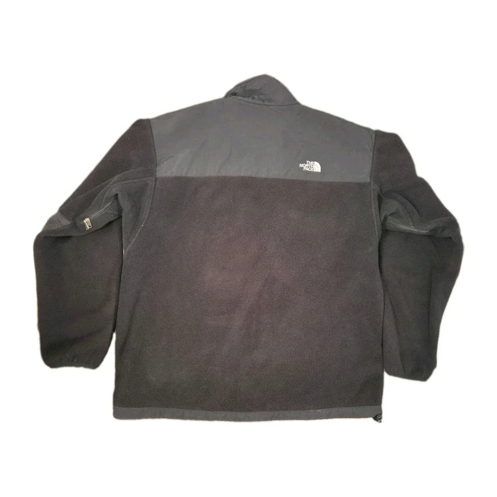 The North Face Denali Jacket Mens XL Black Polartec Fleece Full Zip Hiking Lined